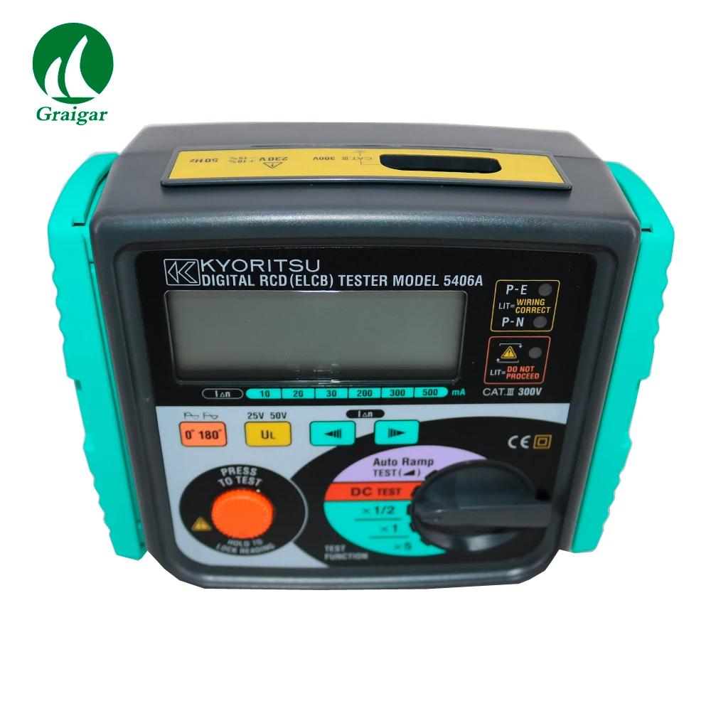 Высокая точность цифровой RCD (ELCB) тестеры KYORITSU 5406A|kyoritsu|kyoritsu testerkyoritsu rcd tester |