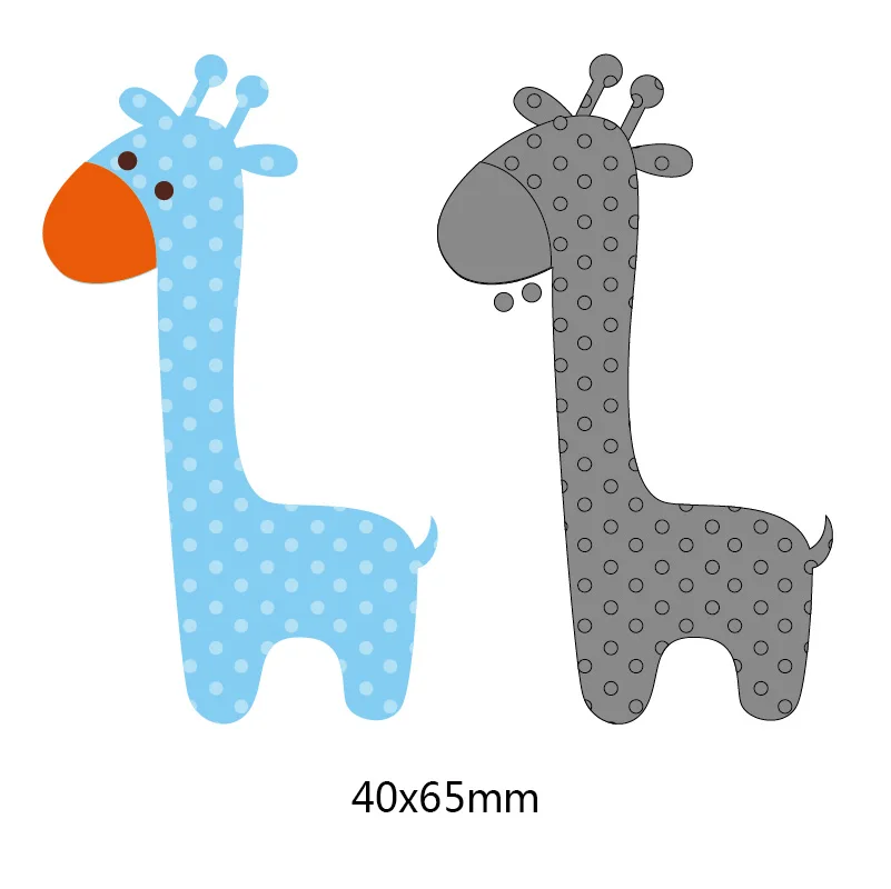 Трафарет Love giraffe из углеродистой стали для рукоделия креативные штампы