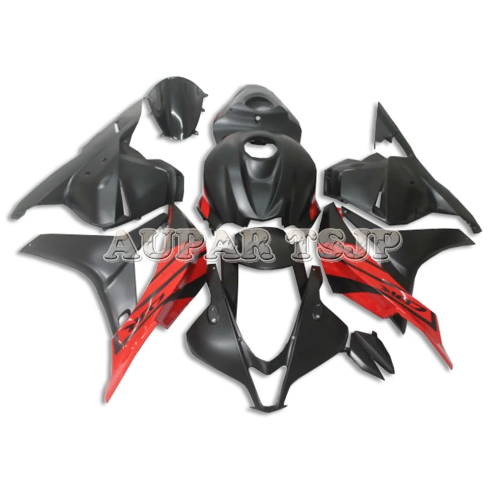 Плоский черный красный верхний боковой обтекатель для кузова мотоцикла Honda CBR600RR