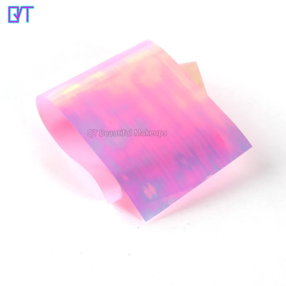 QT красота розовая фотобумага переводная наклейка для ногтевого дизайна