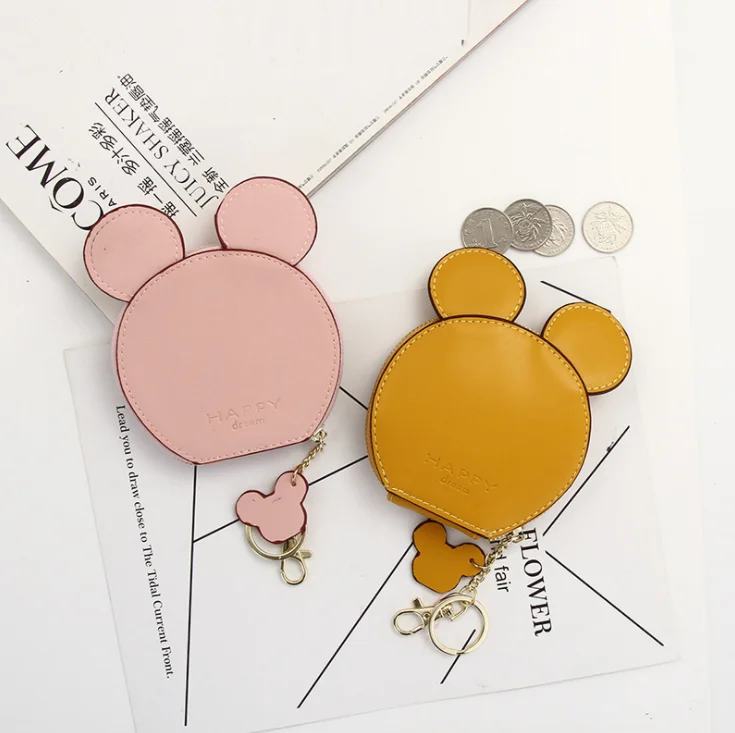 Новые модные дизайнерские кошельки с Микки Маусом женские маленькие милые