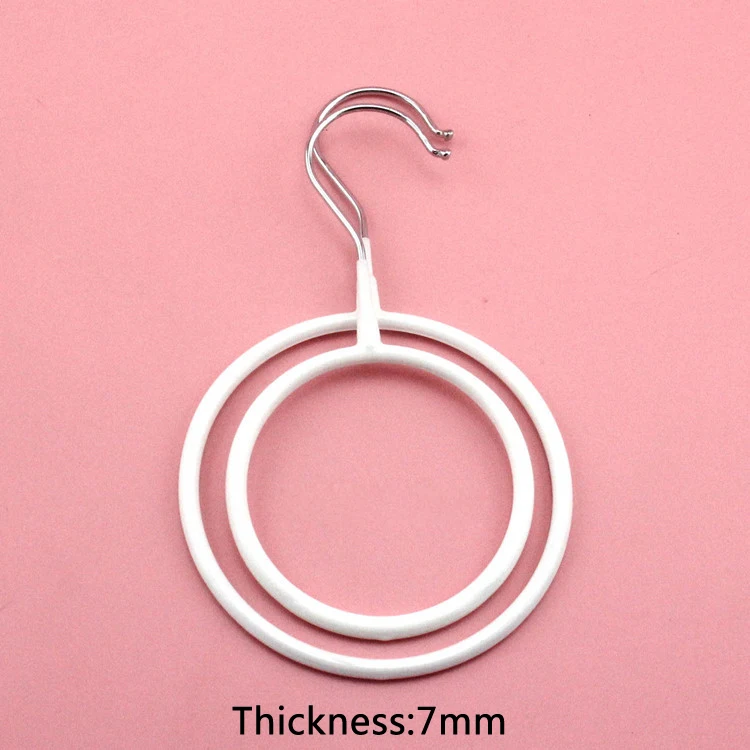 10 шт. металлическое полое кольцо веревка шарф Обертывания шаль ремень держатель
