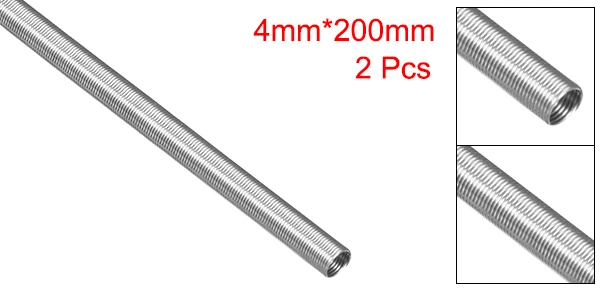 4x200mm 500W Uxcell 2 шт. AC220V катушка нагревательного элемента провода 300 W 800 W 600 W 500 W печи для обжига огневоздушное отопление катушки 3,7x130 мм 4,7x310 мм 4,2x230 мм 4x200 мм - Цвет: 4x200mm 500W