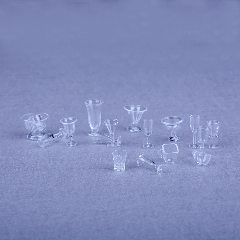 17 шт./компл. оптовая продажа Мини кукла для еды ролевых игр аксессуары игрушек