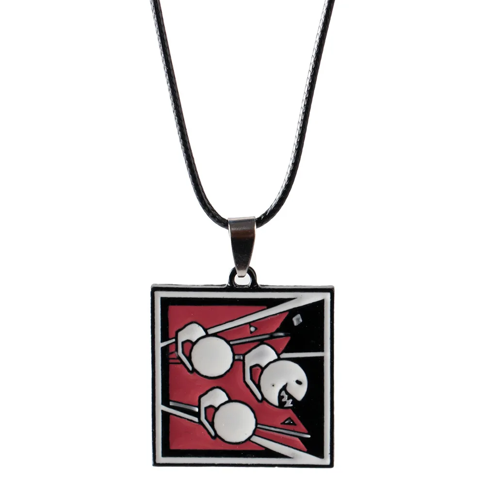 Game Rainbow Six Siege Necklaces for Women Tom Clancy's Tachanka Leather Necklace Male Men Jewelry Neckless Femme Dropshipping |