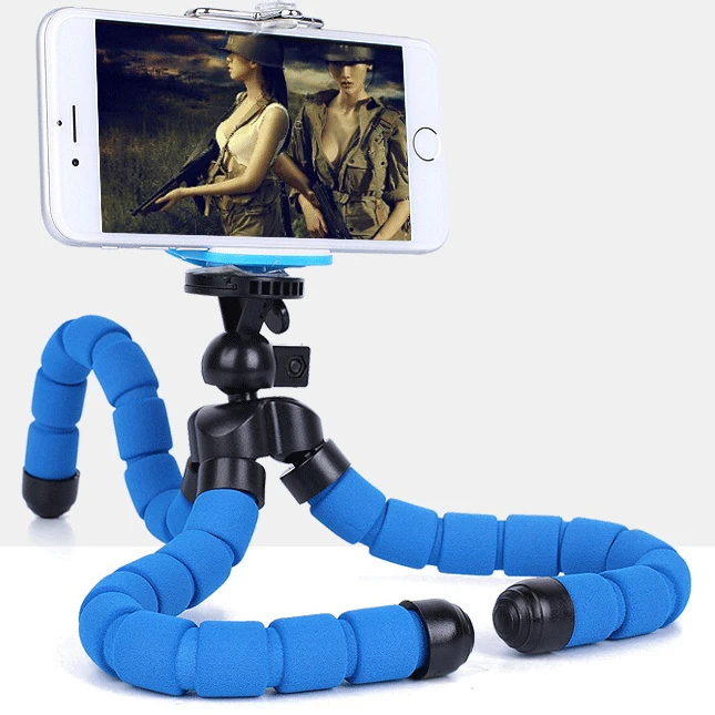 Тренога для смартфонов для Камера Gopro Гибкий штатив Gorillapod штатив Octopus мини-подставка для SAMSUNG S9 плюс NOTE8 A9 J5 PRIME