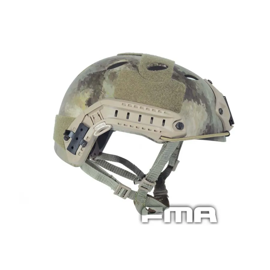 

FMA Free Shipping FAST Protecive Helmet-PJ TYPE Tactical Helmet A-tacs For Airsoft Paintball