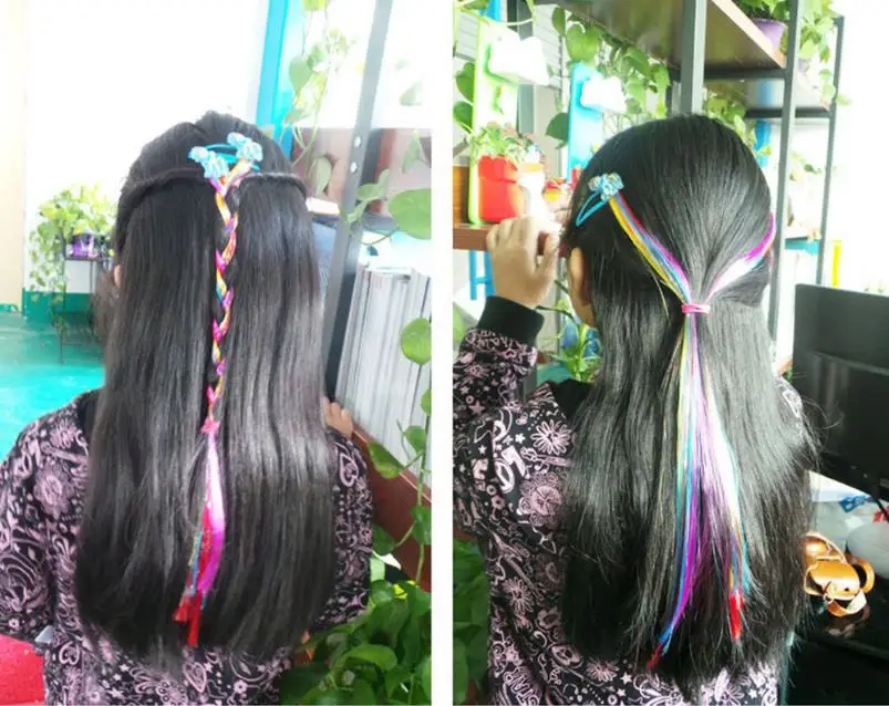 My Kids Girls Little Pony Cosplay Costumes Princess Braid Hair Clips Accessories Headwear | Тематическая одежда и униформа