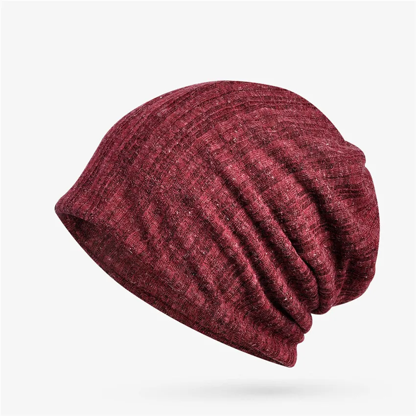 Хлопковая шапка с отверстием для хвоста весна лето Skullies Beanies женский шарф на шею шапка двойного назначения головной убор дышащий тюрбан для волос Повседневная для девочек