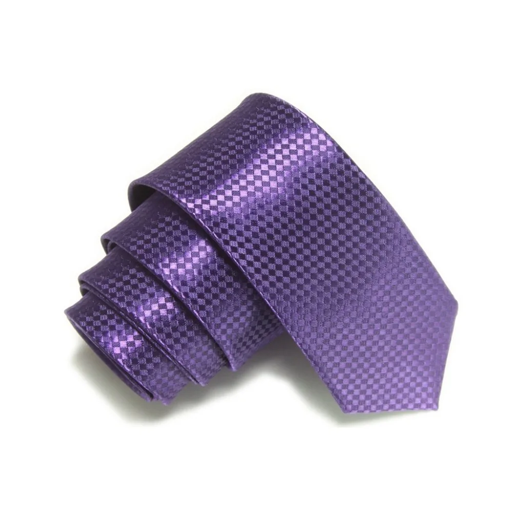 Тонкий мужской галстук HOOYI 2019 в клетку из полиэстера 19 цветов|skinny tie|ties skinnyslim tie |