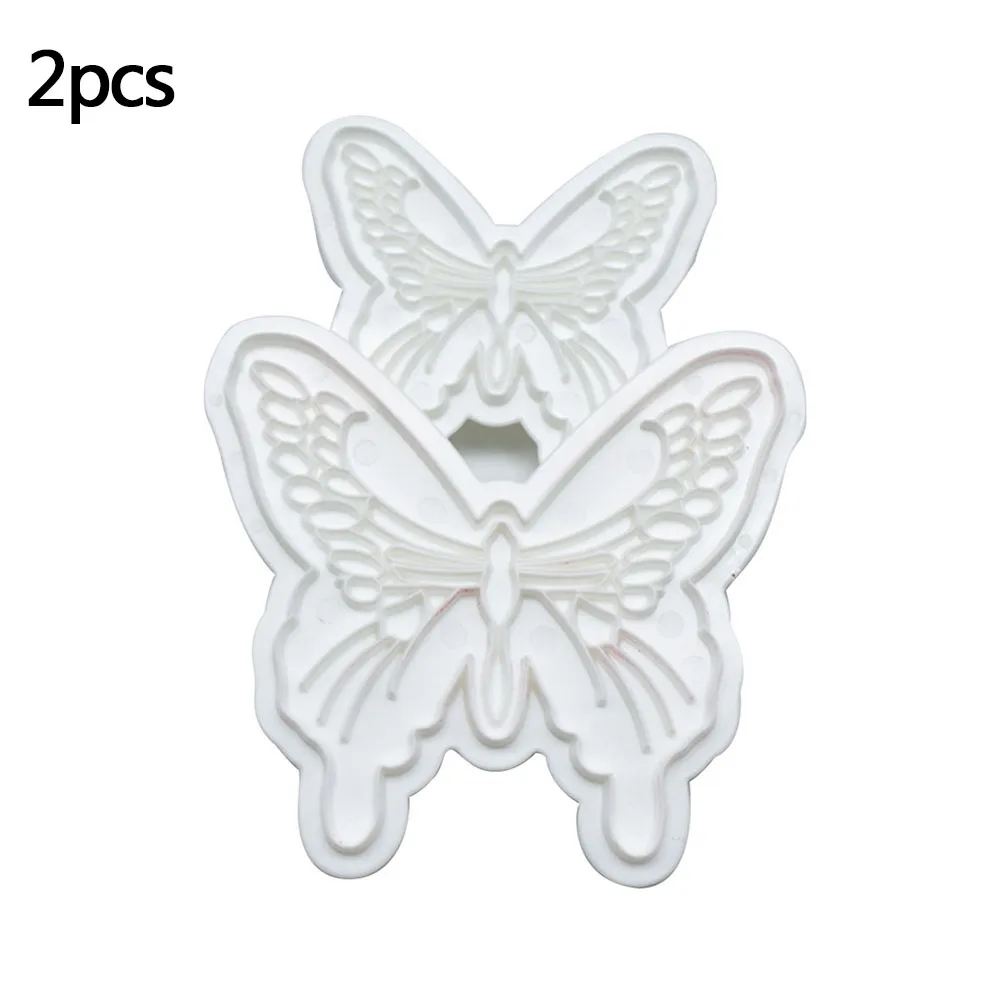 2 шт./компл. милый инструмент для торта форма сладкой текстуры бабочки помадки