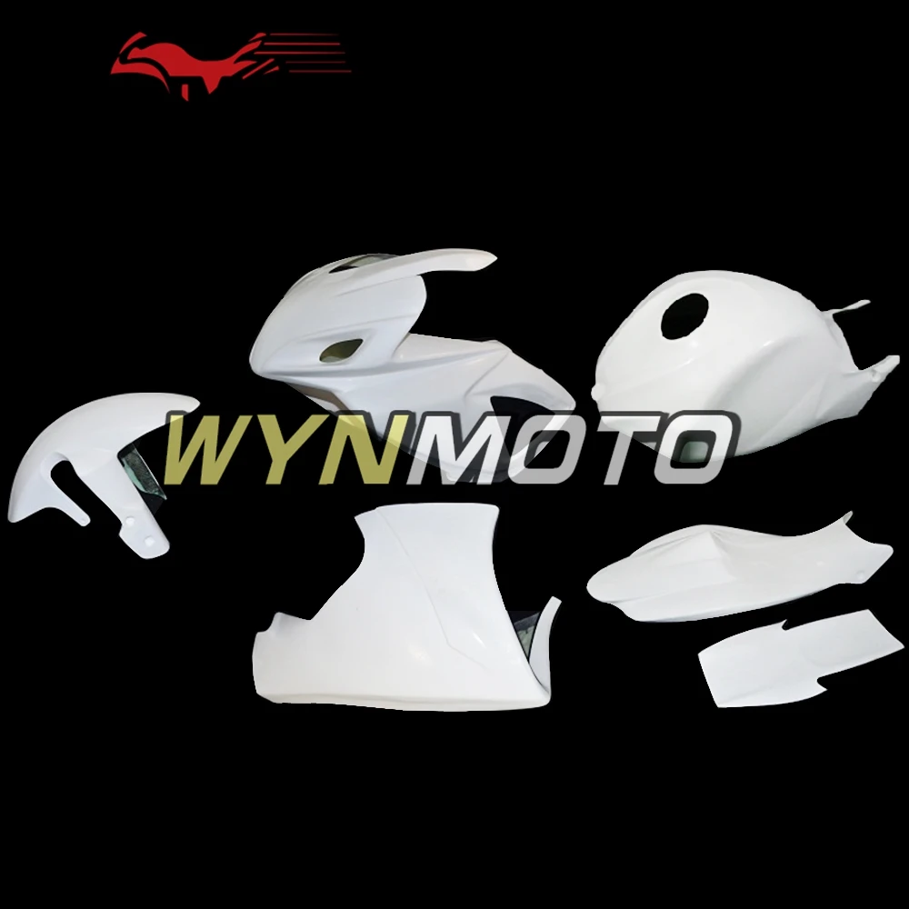 

New Unpainted Fiberglass Racing Motorcycle Full Fairing Kit For Suzuki GSXR600 GSXR750 2006 2007 06 07 Naked Cowlings Body Kits