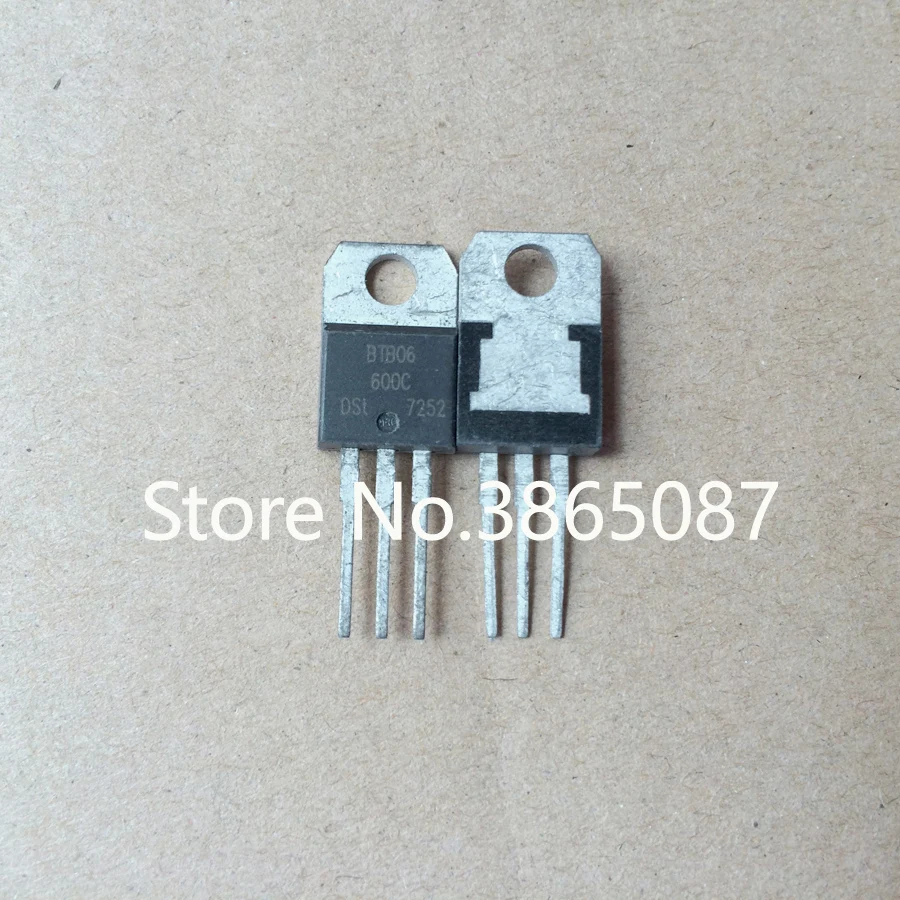Оригинальная лампа TRIAC 10 шт./лот BTB06 600C BTB06600 TO 220|Коннекторы и разъёмы| |