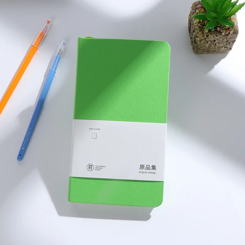 Высококачественная кожа для рисования спиральная A6 записная книжка умный