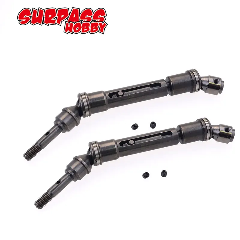 Передний и задний приводной вал в сборе для Traxxas 1/10 Slash 4x4 Stampede VXL 2WD 6851R 6851X 6852R