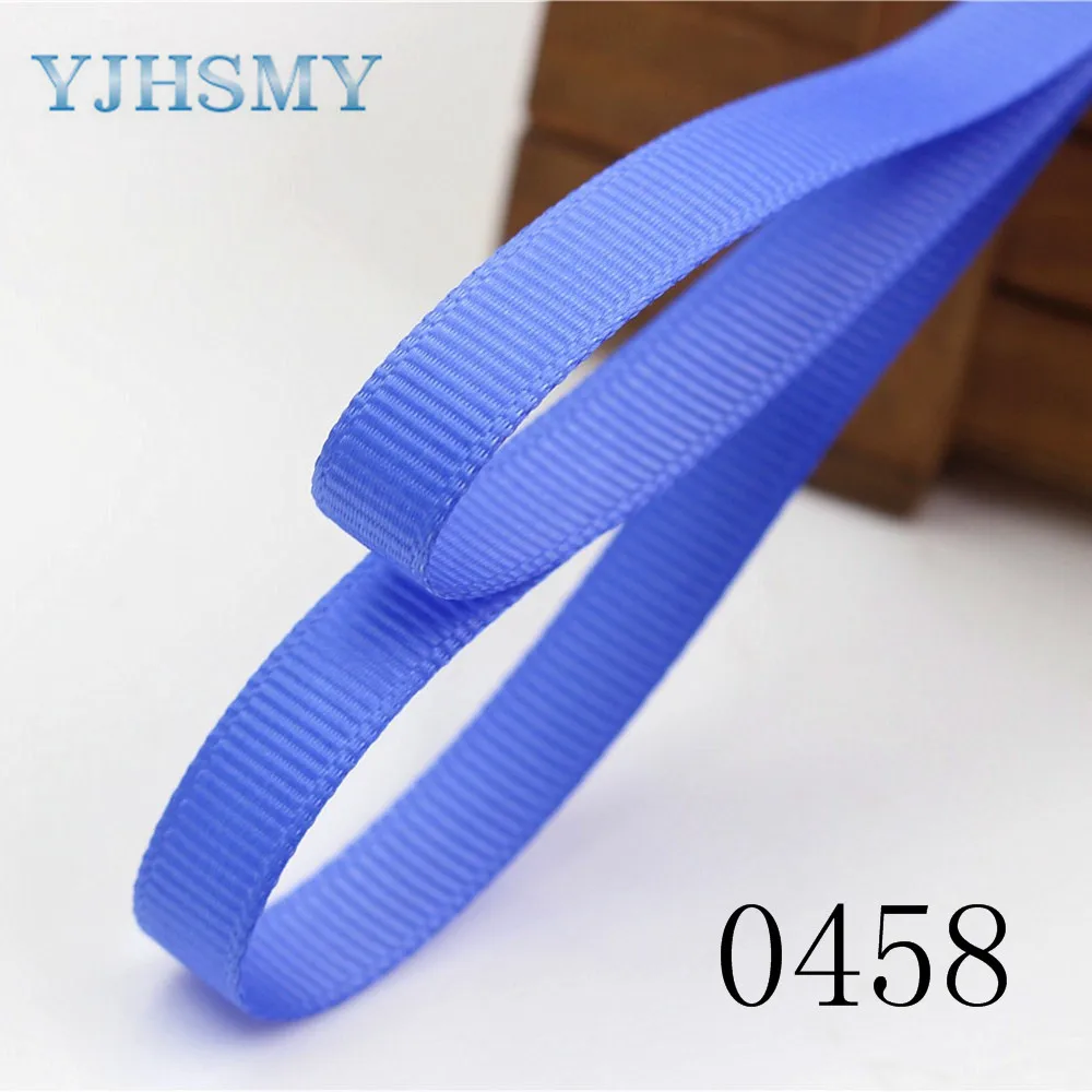 YJHSMY J-17606-L10MM-0458 10 мм ярдов однотонные ленты термопечать grosgrain Свадебные аксессуары