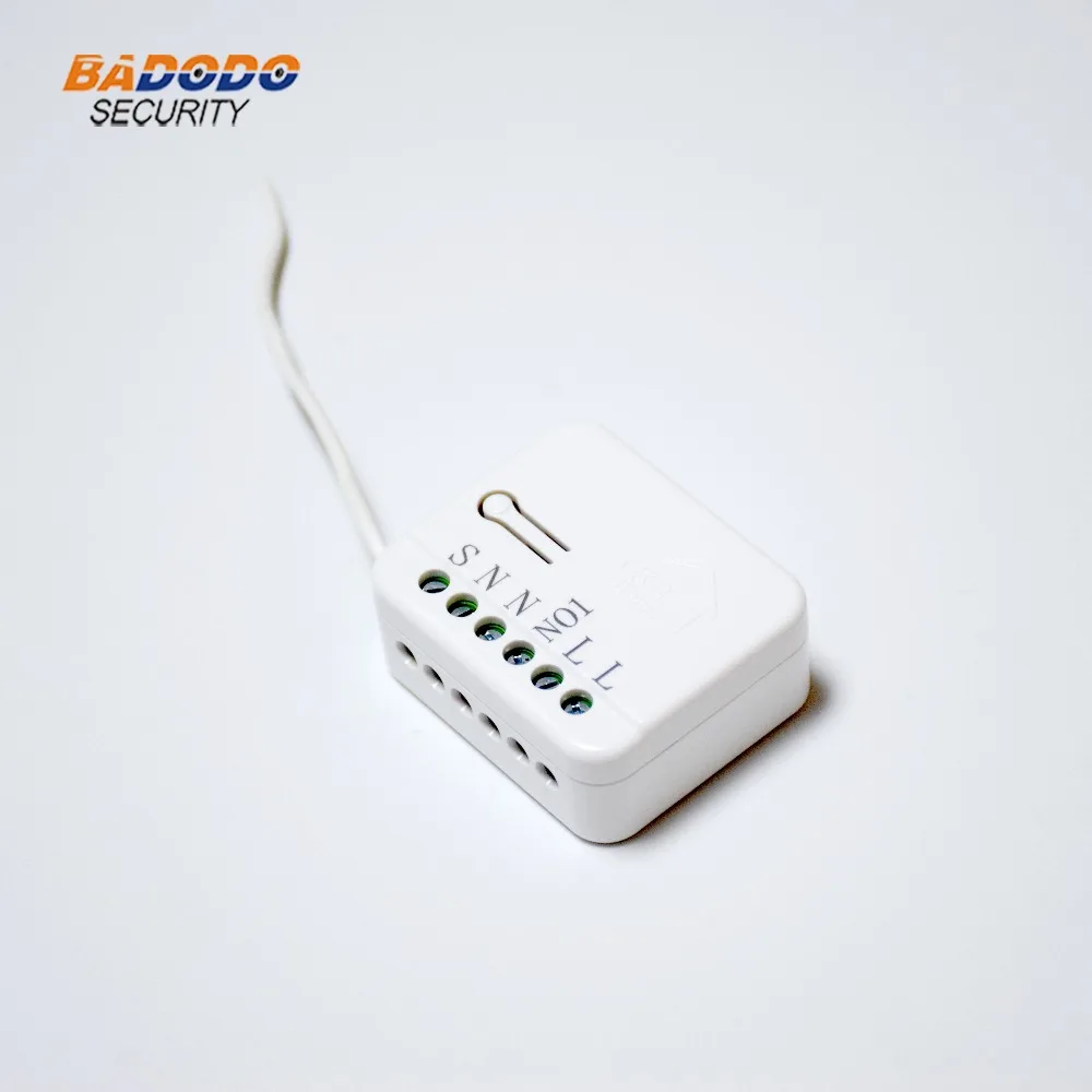 Z-wave Плюс Большой силовой вставной переключатель управления модуль TKBhome TZ78 одиночный релейный переключатель для управления освещением