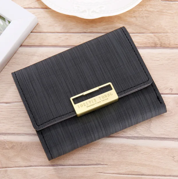 Новинка женские Мини кошельки короткие Дамский кошелек для монет держатель карт