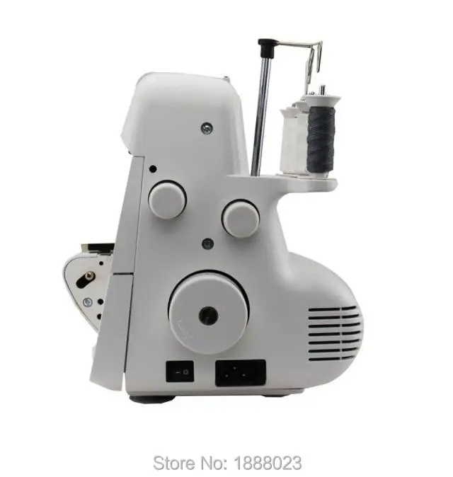 Бытовая швейная машина Serger/Overlock 120 Вт с тремя/четырьмя нитями ножной педалью и