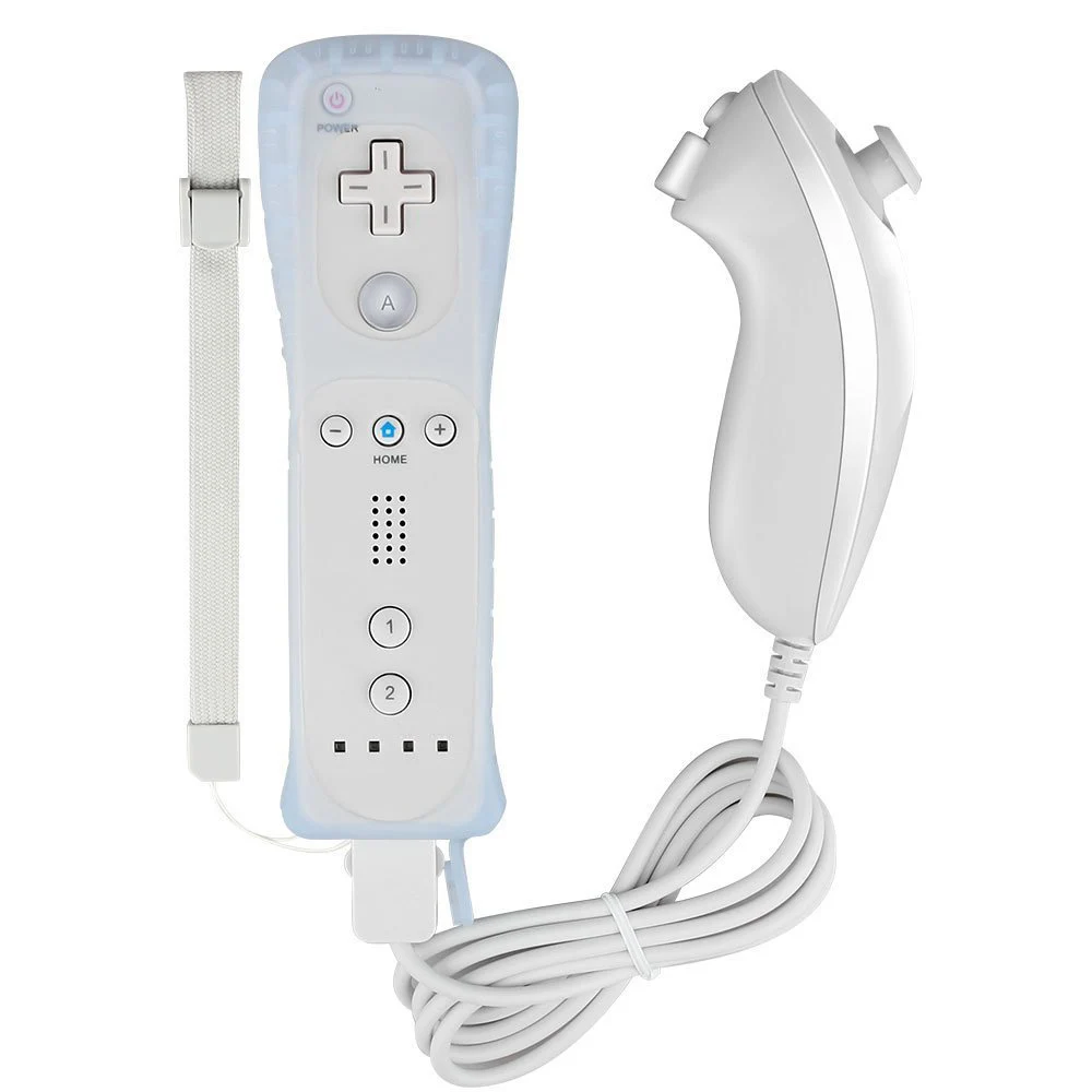 Игровая консоль для Nintendo Wii джойстик аксессуары геймпада пульт дистанционного