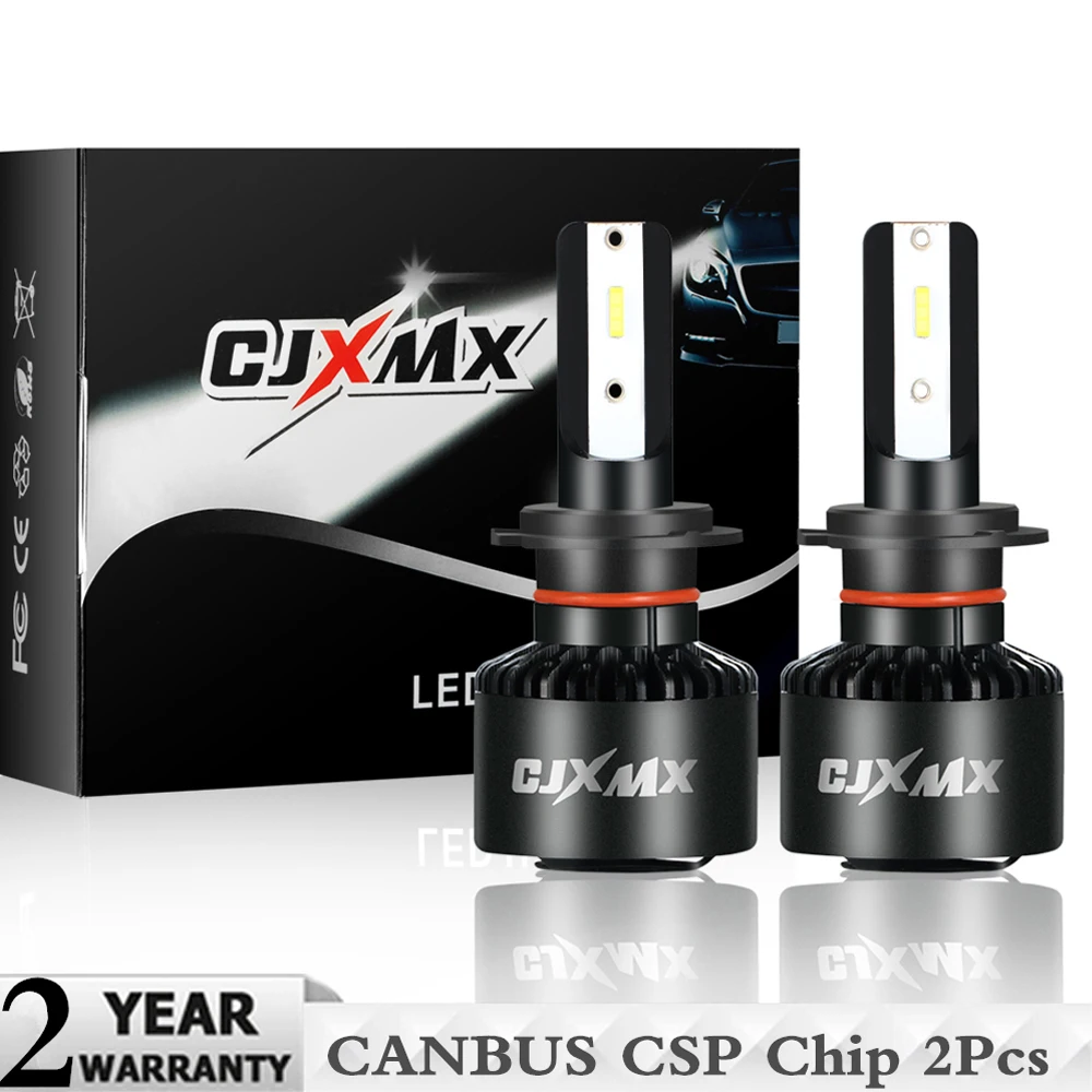 CJXMX H7 светодиодный светильник Canbus для автомобиля H4 H11 9006 HB4 автоматический 60 Вт