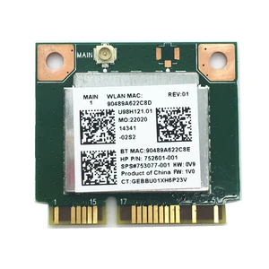 Для RTL8723BE Wifi 300 Мбитс совместимая Bluetooth 4,0 MINI PCI-E карта 753077-001 для 470 455 G2 Бесплатная доставка