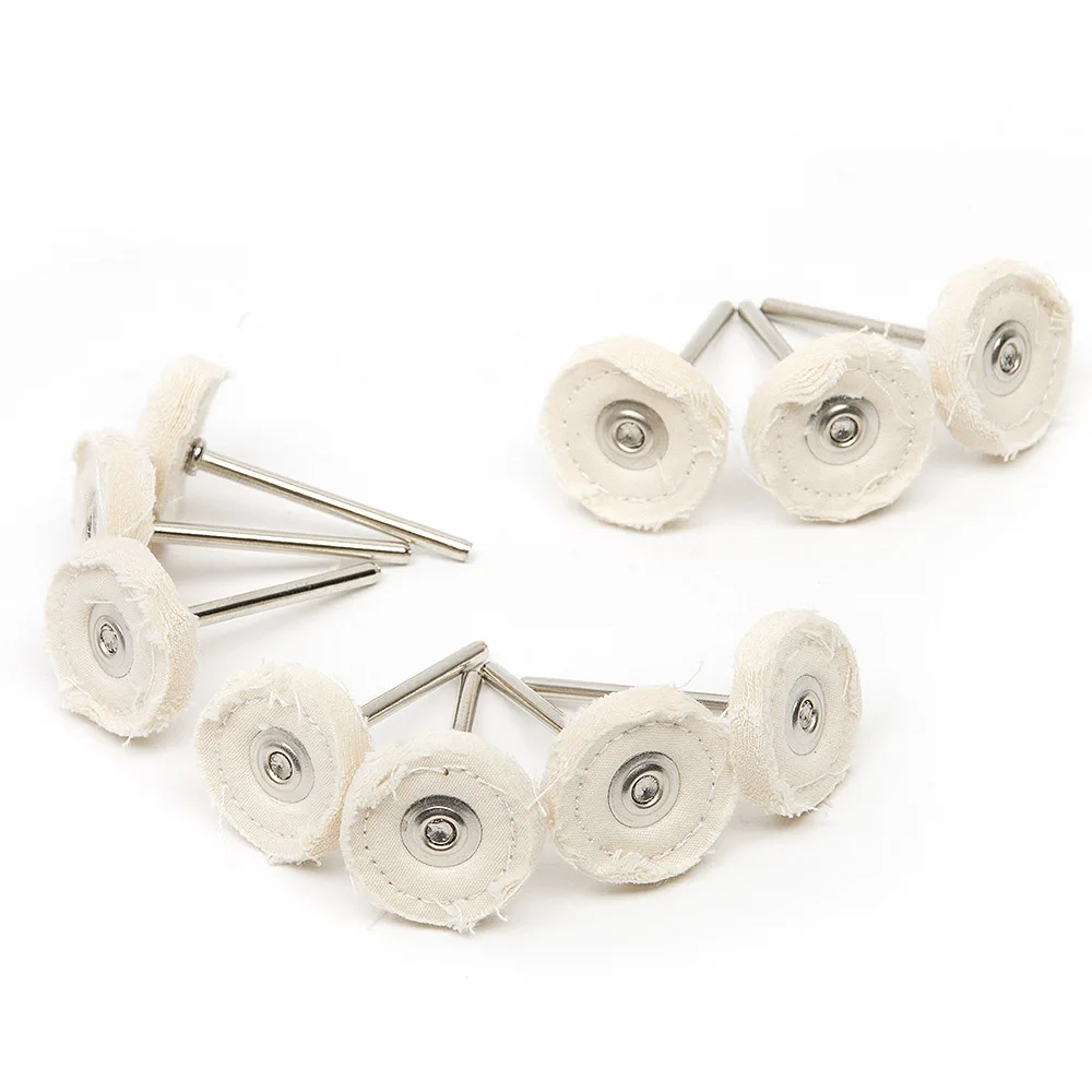 100 шт. салфетка для полировки колеса буфер Buff Аксессуары Dremel ювелирных изделий