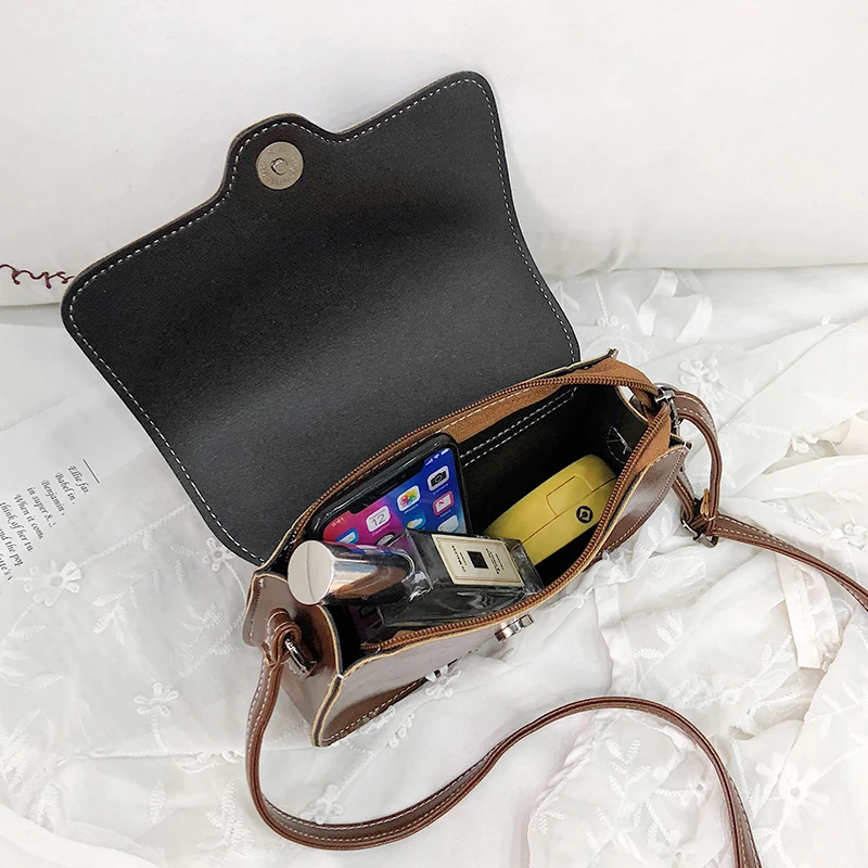 Модная простая маленькая квадратная сумка женская дизайнерская 2019 Высокое