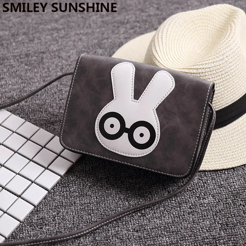 SMILEY SUNSHINE милые маленькие женские сумки-мессенджеры дневной клатч kawaii rabbit phone