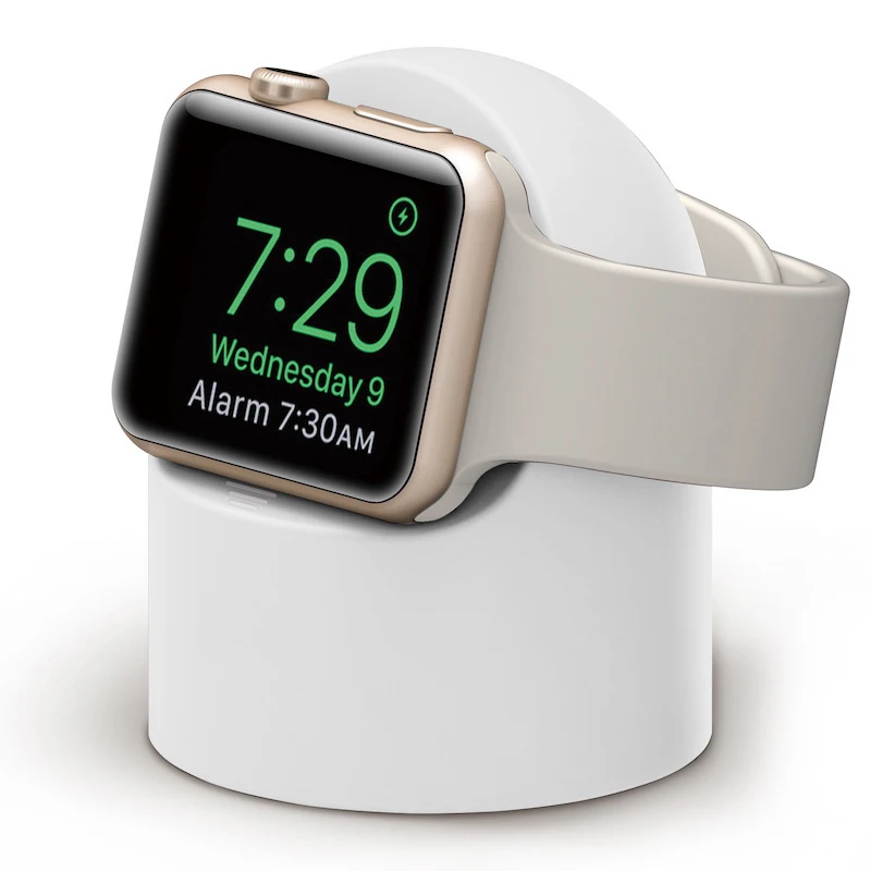 Силиконовые зарядки стенд держатель док-станция для Apple Watch серии 1/2/3/4, 42 мм, 38 мм, версия Зарядное устройство Держатель кабеля для наручных часов iwatch 1 2 3 док-станции
