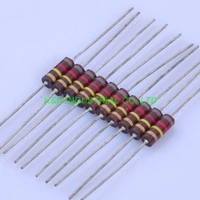 10pcs carbon composition vintage resistor 0 5w 120k 0 33ohm 20