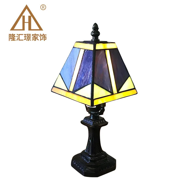 

Mediterranean Decor Turkish Mosaic Lamps E27 Stained Glass Lampshade Bedroom Bedside Vintage Table Lamp Light Fixtures