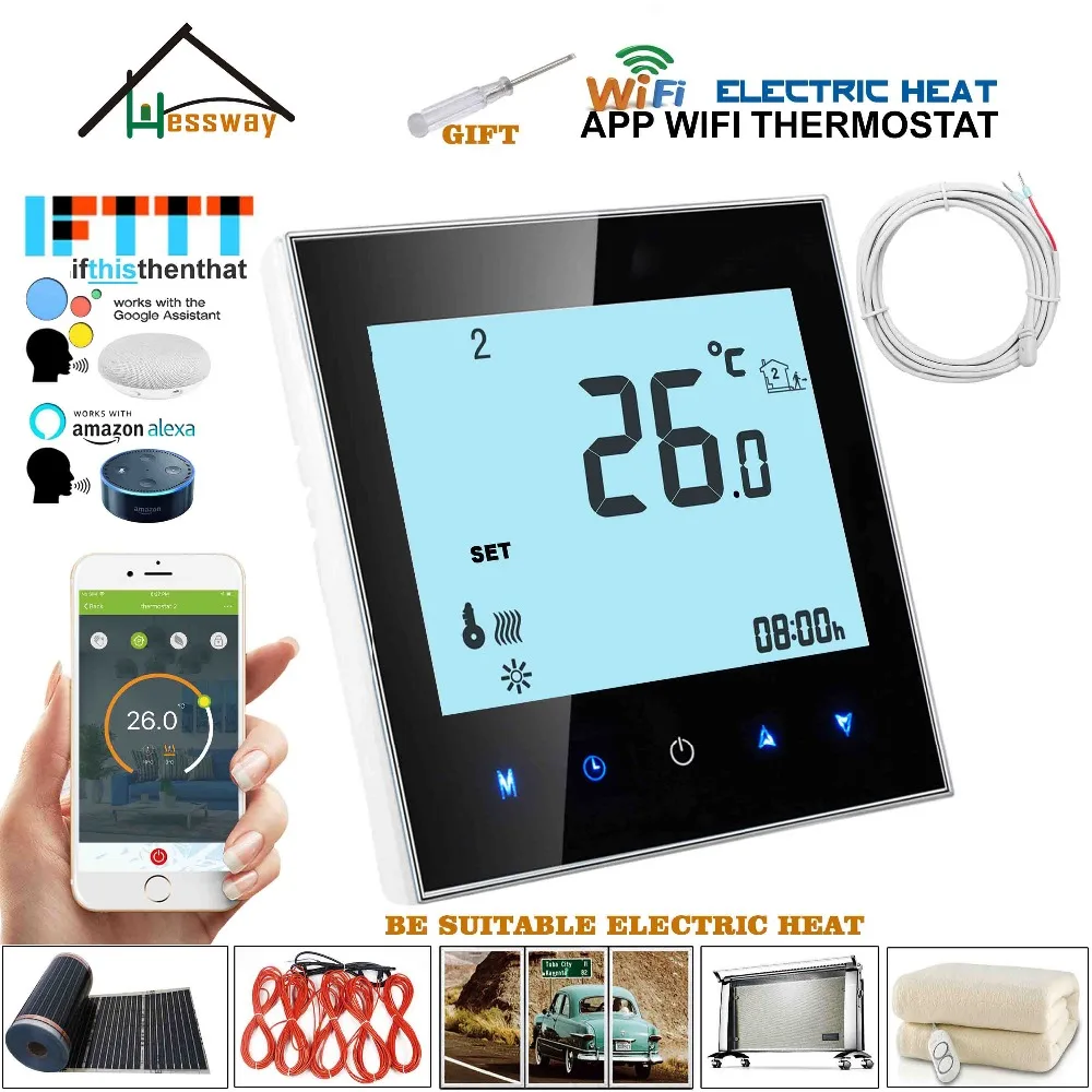 Wifi 16a Floor Heating For Remote Sensor