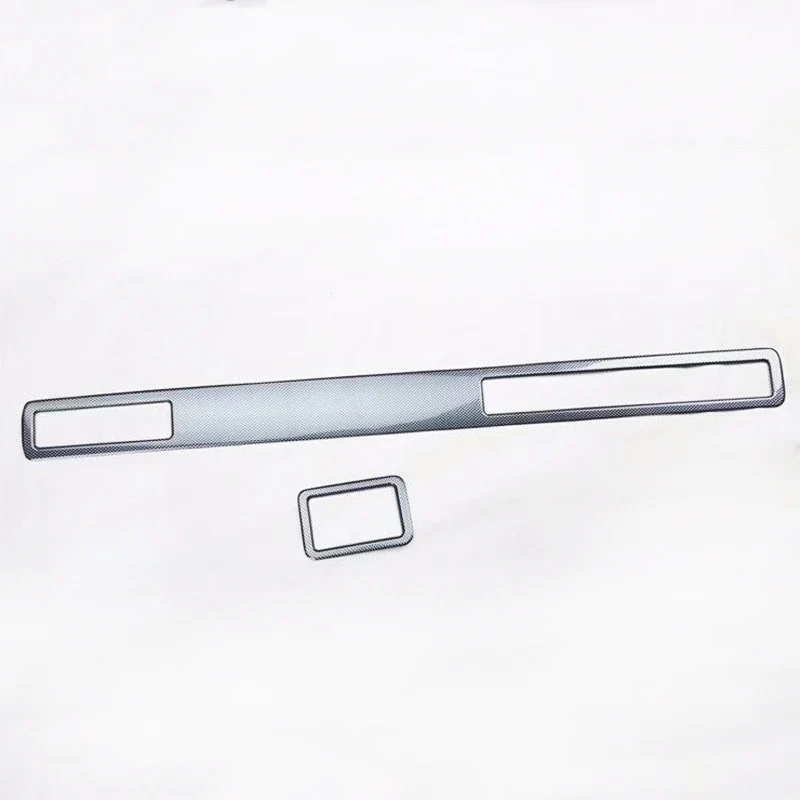 AC 2pcs TOMEFON ABS углеродное волокно краска для Volvo S80 2009 до 2011 интерьер спереди вентиляционное отверстие переключения передач переключатель окна панель Стайлинг отделка - Название цвета: AC 2pcs