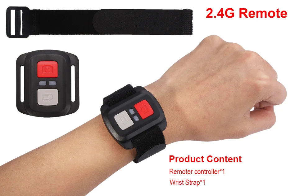 TOPYHD Remote control 2.4G RC for action camera EKEN sport cam h9r / h3r h8r h8 pro/ plus pano 360 | Электроника