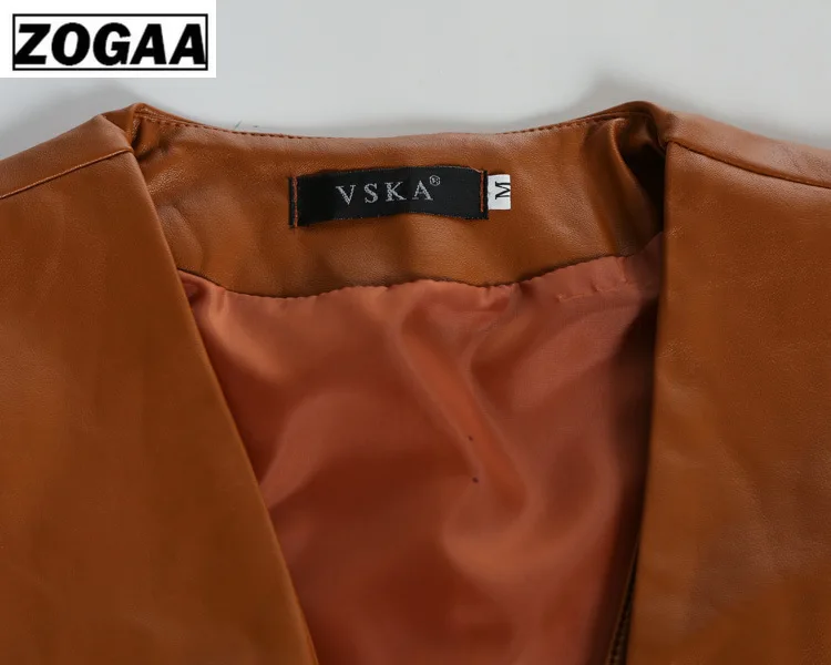 Жилет ZOGAA из натуральной овчины в стиле панк черная ветрозащитная мотоциклетная