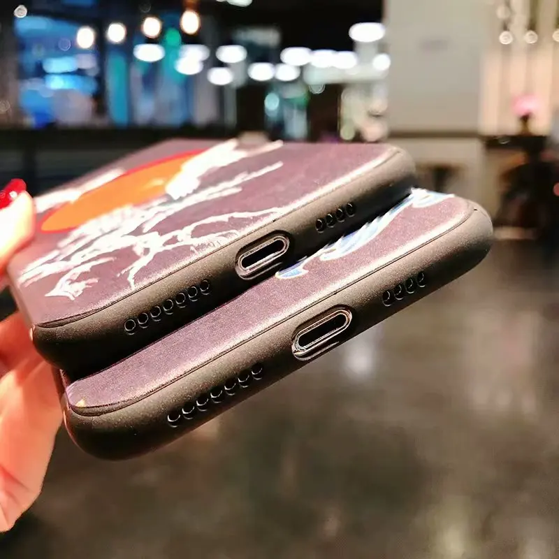 Для Apple iphone 7 plus чехол для 8 coque x fuunda Цветок Рельеф 6 6s плюс xr xs max