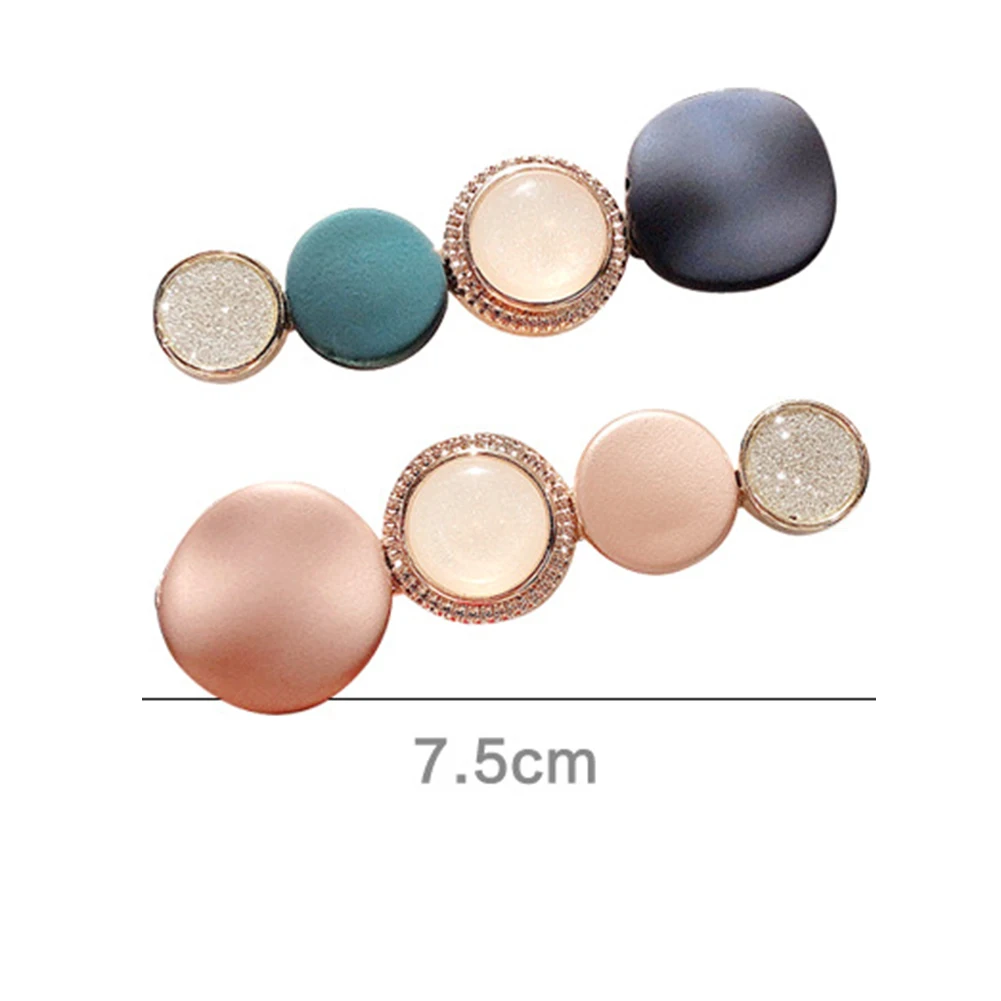 Модная блестящая круглая заколка для волос вечеринки женская подарок на голову| |