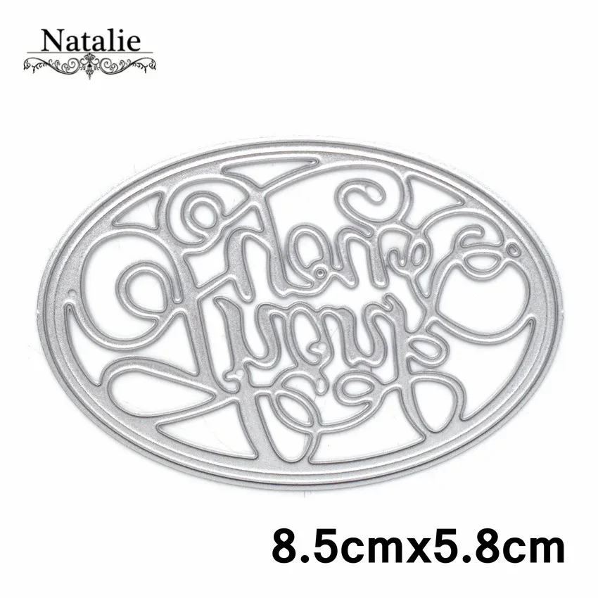 Металлический Стальной трафарет с надписью Thank You 1 шт.|stencil for diy|stencils diy scrapbookingstencils