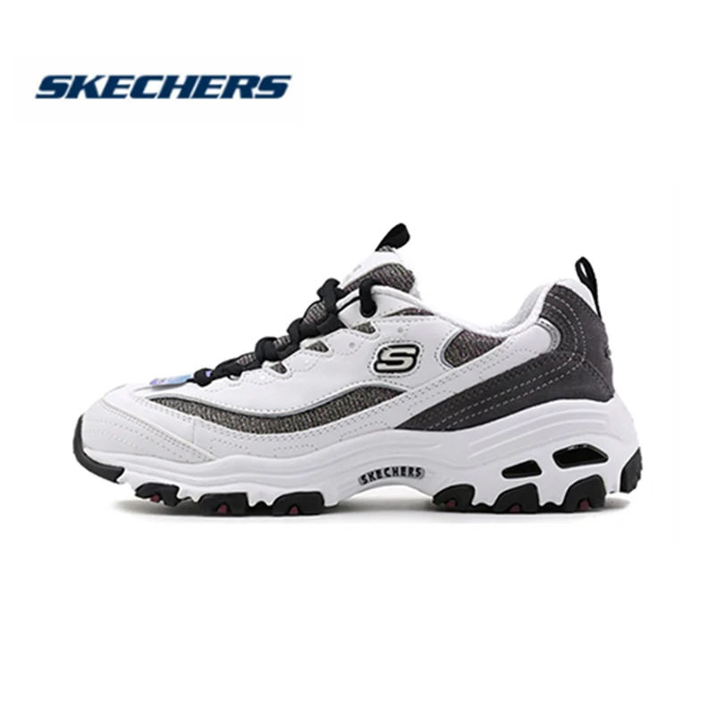 Женские кроссовки на платформе Skechers повседневные дышащие 99999958 CCS 2019|Обувь без