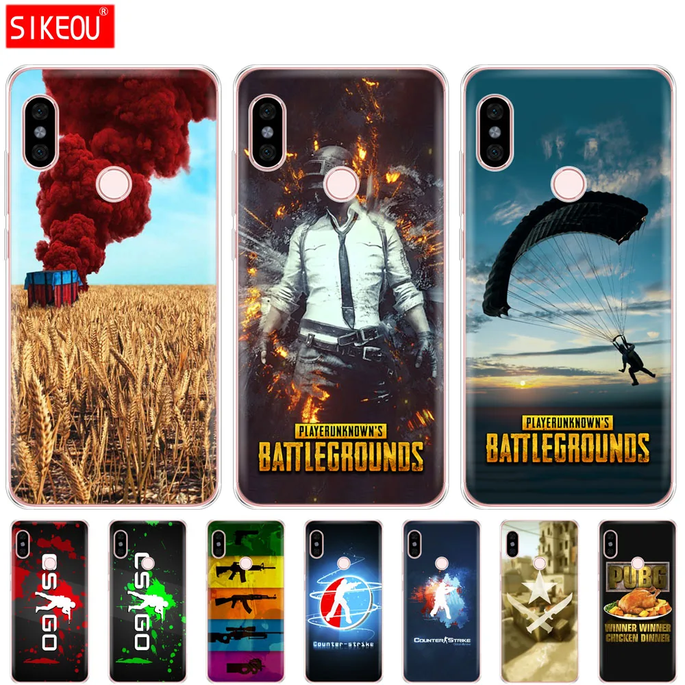 Чехол для redmi 6a 6 pro чехол xiaomi note 7 go mi 9 SE Counter Strike CS GO и PUBG | Мобильные телефоны
