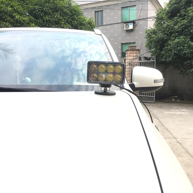 Мощный портативный прожектор 40 Вт автомобильные магнитные прожекторы