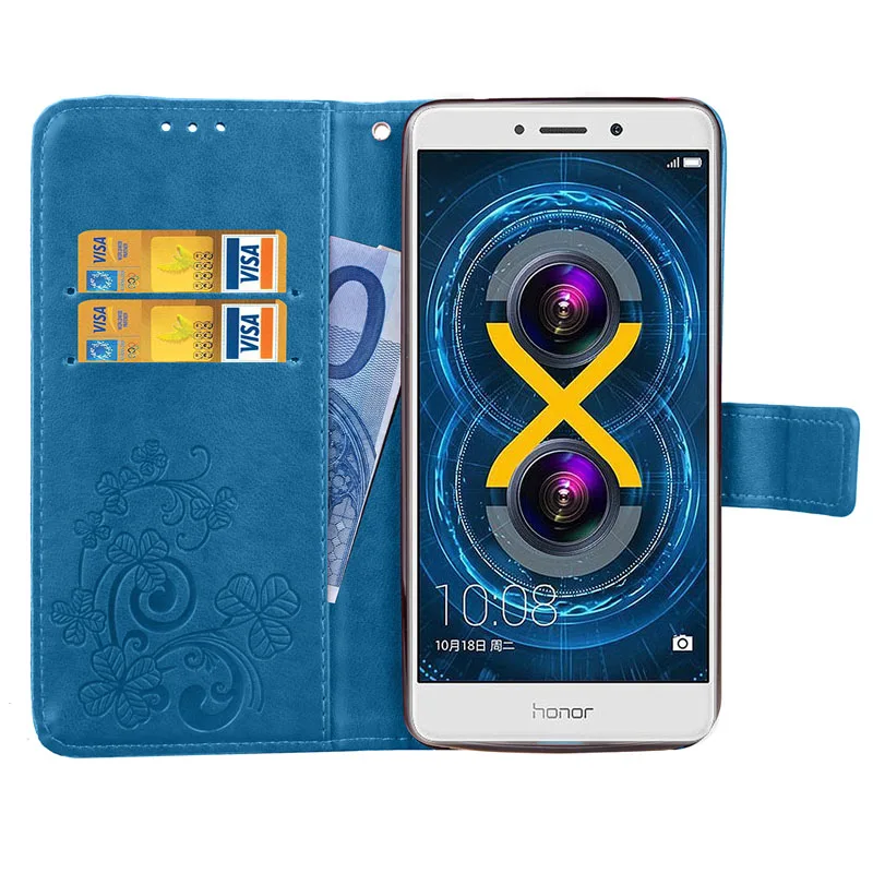 TOLIFEEL чехол для Huawei Honor 6X флип бумажник чехлы из искусственной кожи телефон сумка с