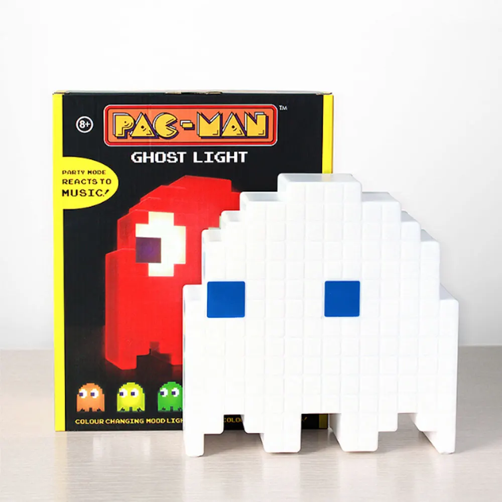 Детский светодиодный ночник Pacman, мультяшный USB ночник, меняющий цвет, светодиодный прикроватный светильник для детей, спальни, детские игрушки