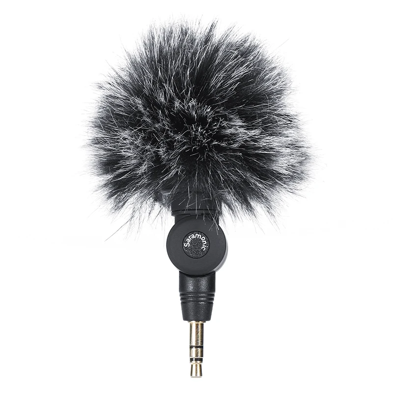 Saramonic SR XM1 3 5 мм TRS микрофон Plug and Play для DSLR камер Видеокамеры муфта лобовое стекло