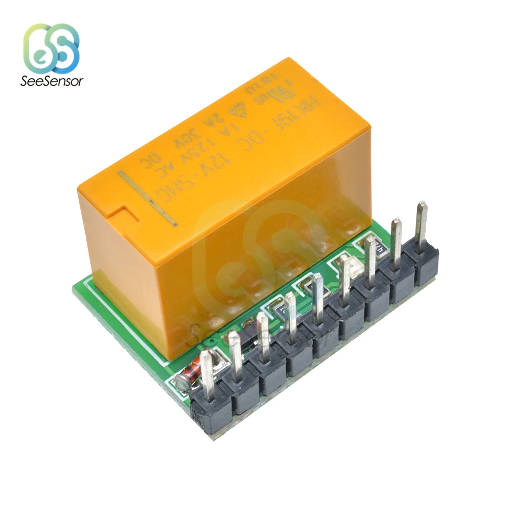 DR21A01 Mini DC 5 в 12 1 канальный DPDT релейный модуль полярность разворот переключатель