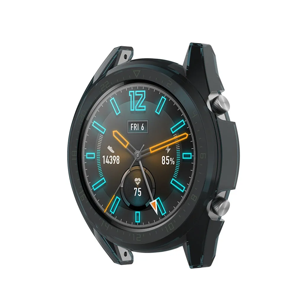 Защитный чехол прозрачный тонкий Чехол из ТПУ для смарт часов Huawei Watch GT 46 мм 42