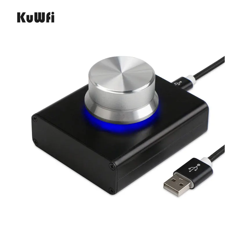 USB регулятор громкости компьютерный динамик аудио с одной клавишей бесшумная