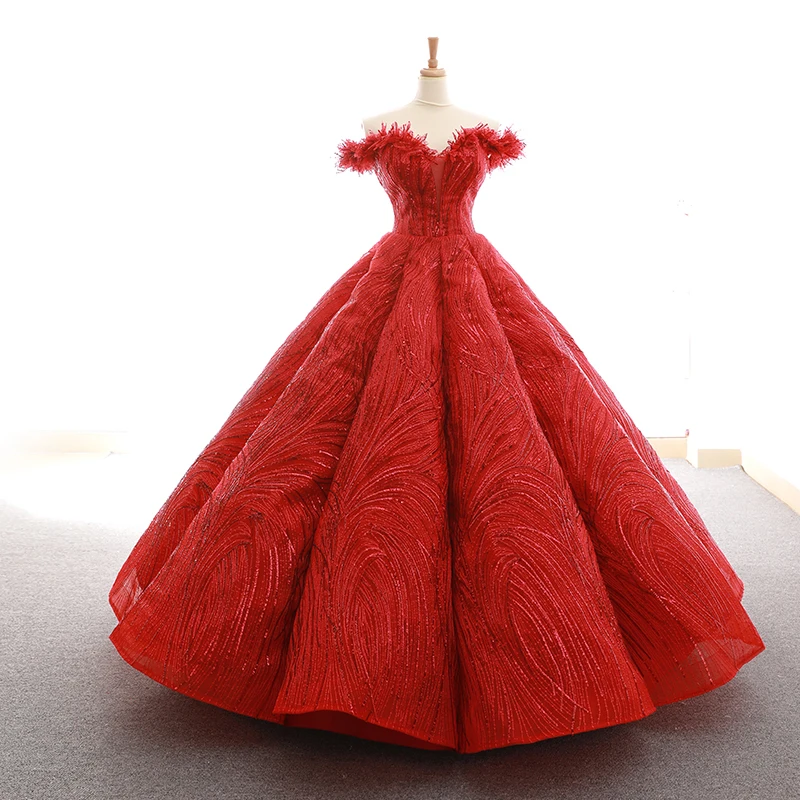 J66597 jancember evening dress 2019 off the shoulder lace up back ball gown floor length prom party dresses abiye gece elbisesi