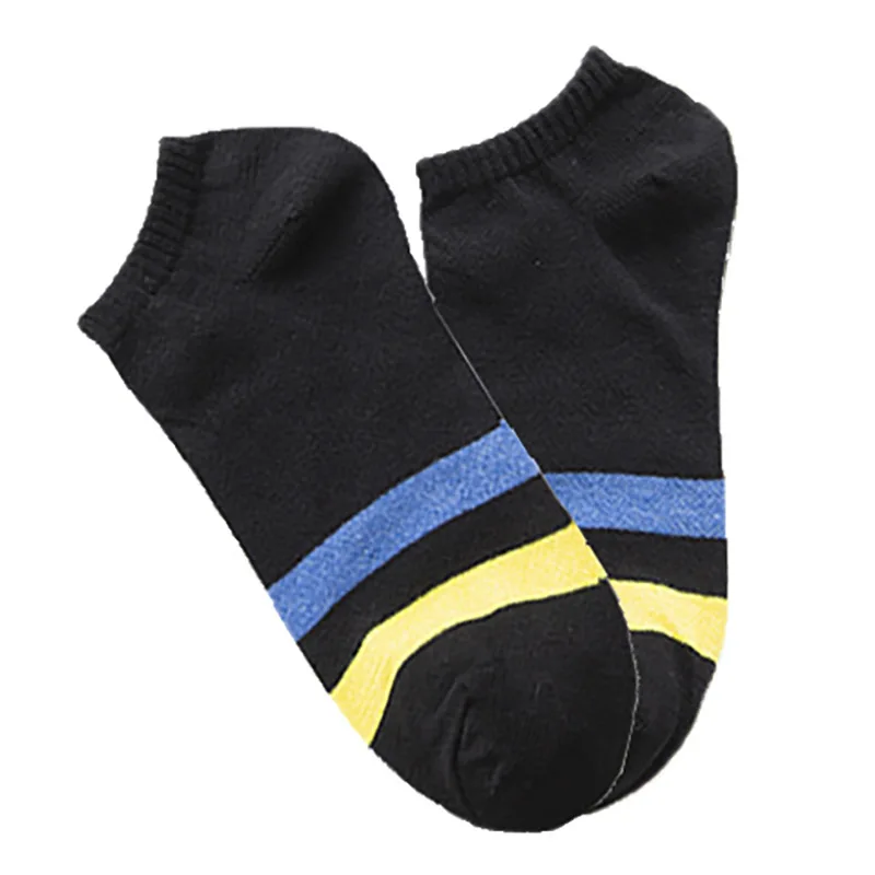 Унисекс Носки хлопковые полосатые носки в морском стиле все сезоны Демисезонный